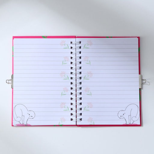 Блокнот на замочке А6, 50 л. С 8 Марта - Artfox фото 5