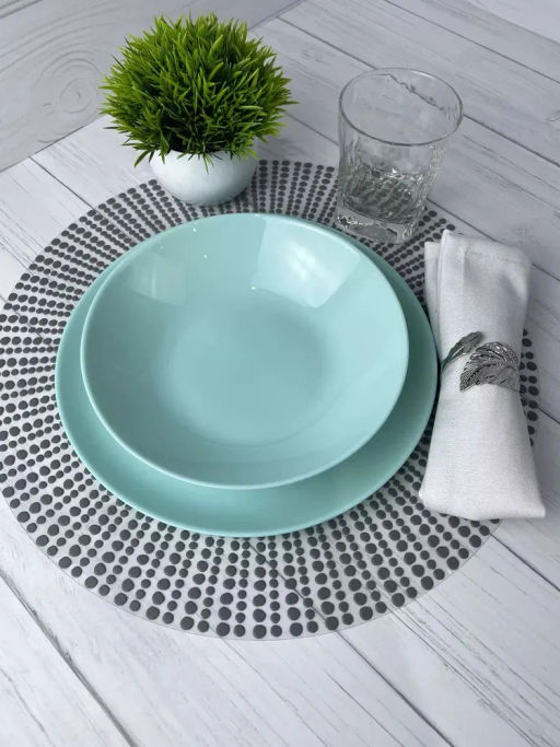 Тарелка суповая ДИВАЛИ ЛАЙТ ТЮРКУАЗ бирюзовый 20см 1шт. арт.P2019 /Люминарк/ - Luminarc фото 2