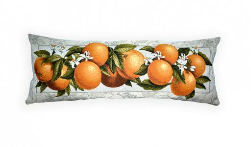 Апельсины на ветке - гобеленовая наволочка 45х45 см - Гобеленглавснаб фото 2