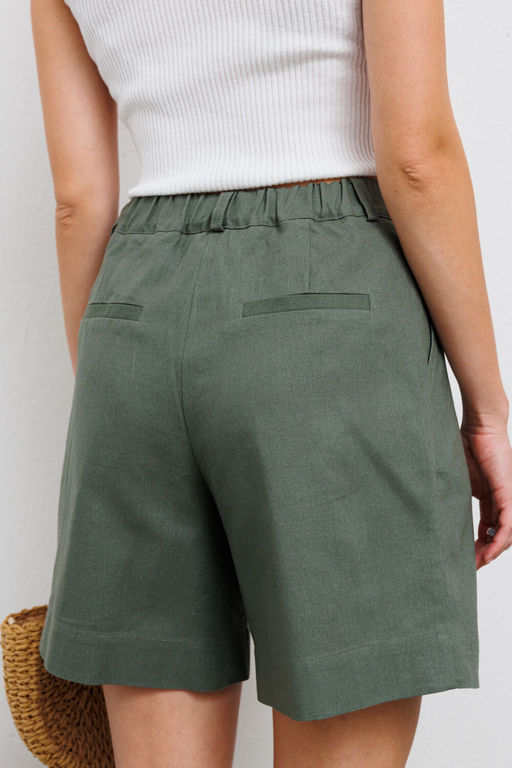 Шорты KOKOdea 6.32 хаки  фото 4