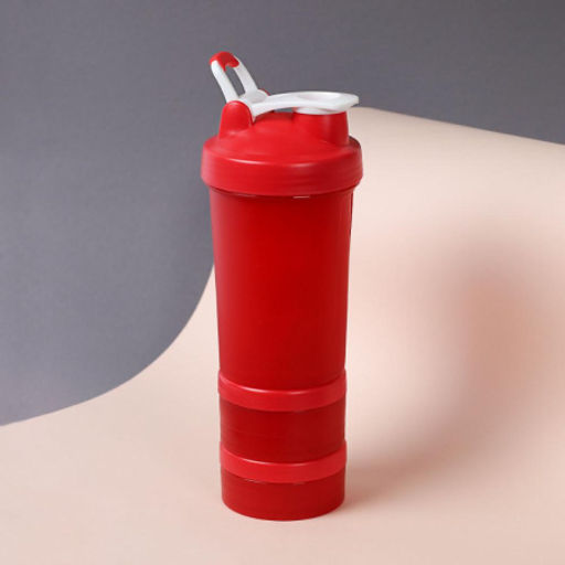 Бутылка/Шейкер MET-Rx SHS-450 красная, для спортивного питания 450ML/уп50 - Галеонтрейд фото 6