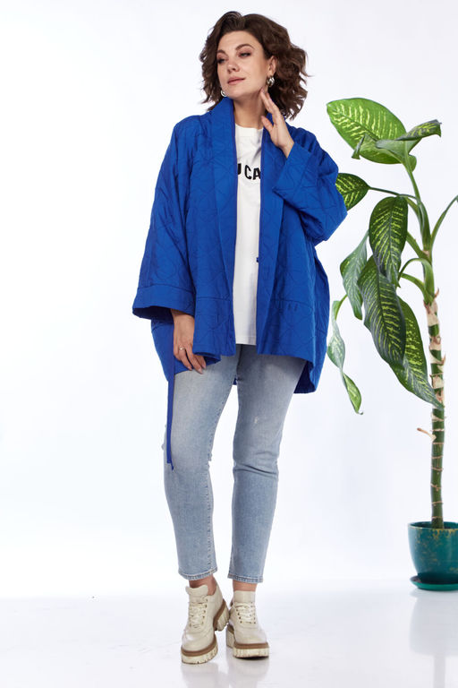 Куртка Anastasia 1147 индиго фото 8