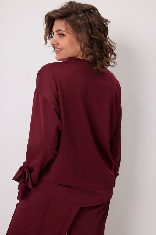 Свитшот BegiModa 4139 вишня  фото 3