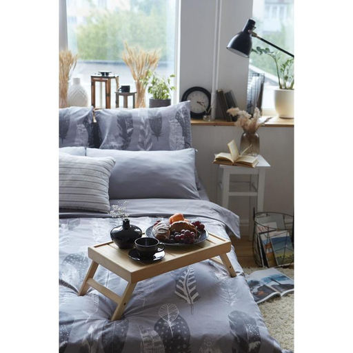 Постельное бельё Этель 1.5 сп Перья (вид 2) 143х215 см, 150х214 см, 70х70 см 2 шт,поплин 125 г/м2  фото 7