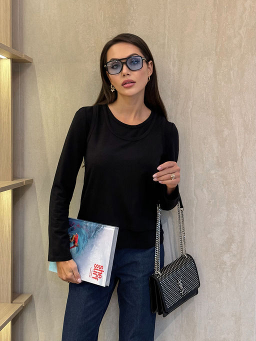 Джемпер AURA 2180-176 чёрный