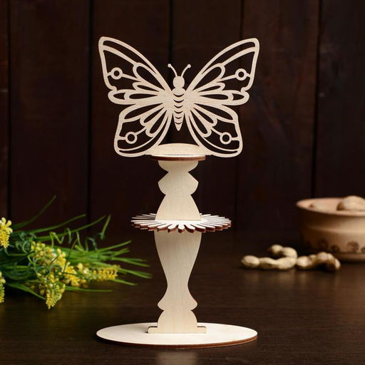 Салфетница «Бабочка», 22×12×0.3 см