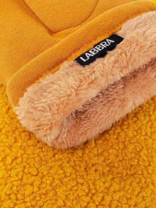 Рукавицы жен Labbra LB-CP-50 yellow  фото 5