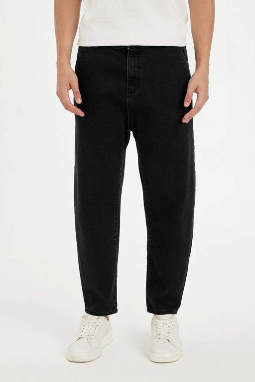 Свободные джинсовые брюки скинни с напуском - Defacto фото 9