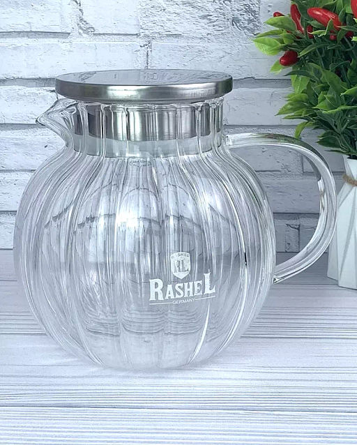 Чайник- кувшин заварочный 1,3 л (R-8364) /Rashel/  фото 9
