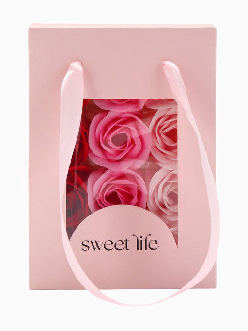 Набор мыльных роз в коробке 12 штук, микс - SB BEAUTY фото 2