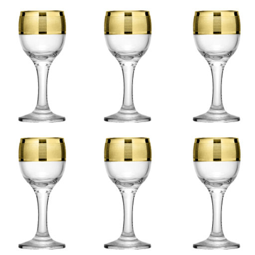 MS134-88 Набор 6-ти рюмок д/ликера 60 мл "ЛОФт" (х8)