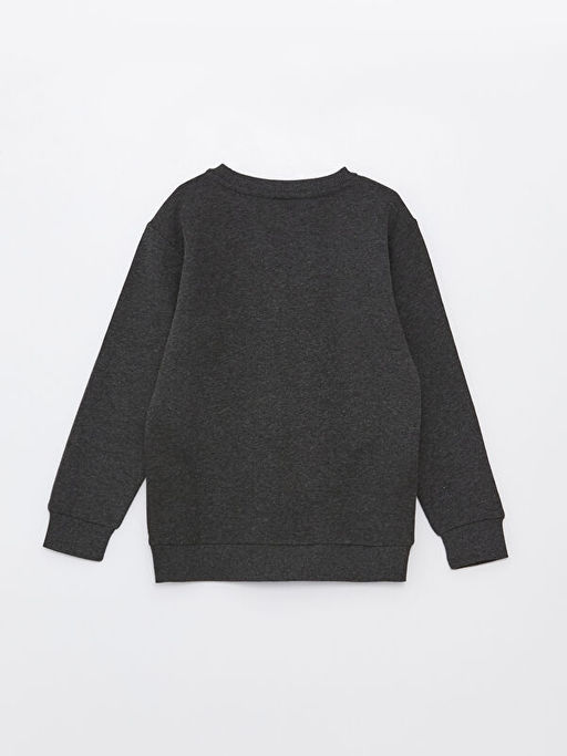 Bisiklet Yaka Sonic Bask?l? Uzun Kollu Erkek ?ocuk Sweatshirt - Waikiki фото 2