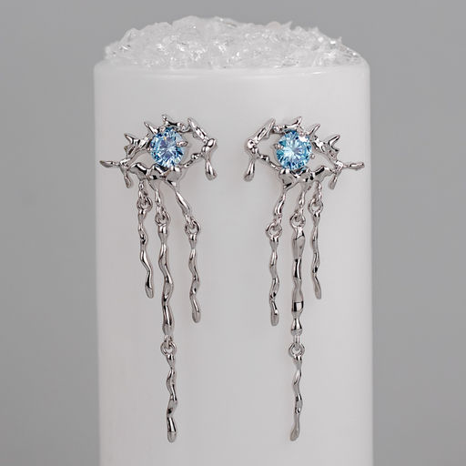 Серьги Арт. 3-3239-W - MyGemma фото 3