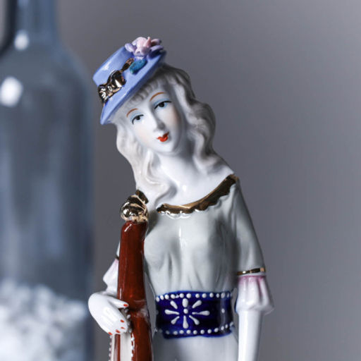 Статуэтка Дама музыкант 30 см / 150304 /уп 24/ - ГалеонТрейд фото 3