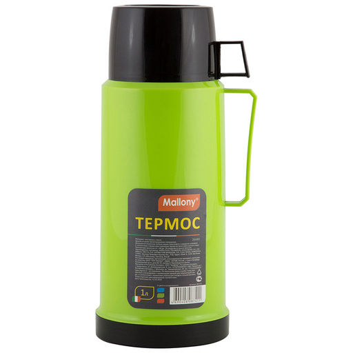 Термос Mallony 2644Н 1 л стекло, арт. 001721