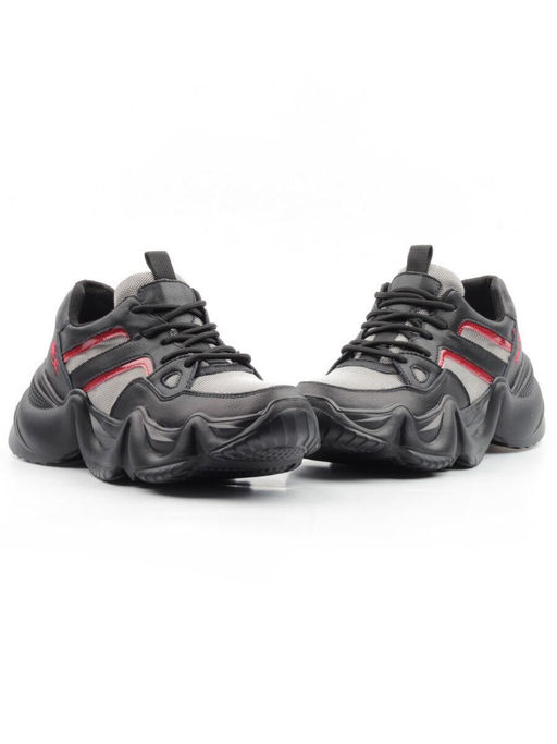 05-DHJ03-1 BLACK Кроссовки женские (нат.кожа, нат.замша, текстиль)