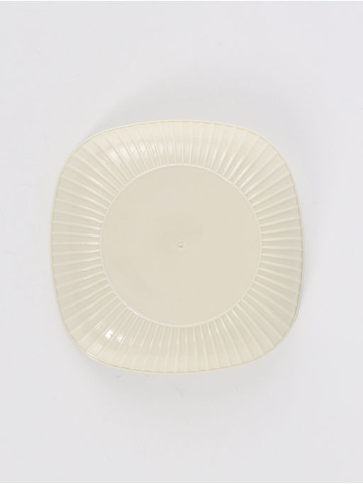 Тарелка пластиковая детская, 14,5*14,5 см, Медвежонок