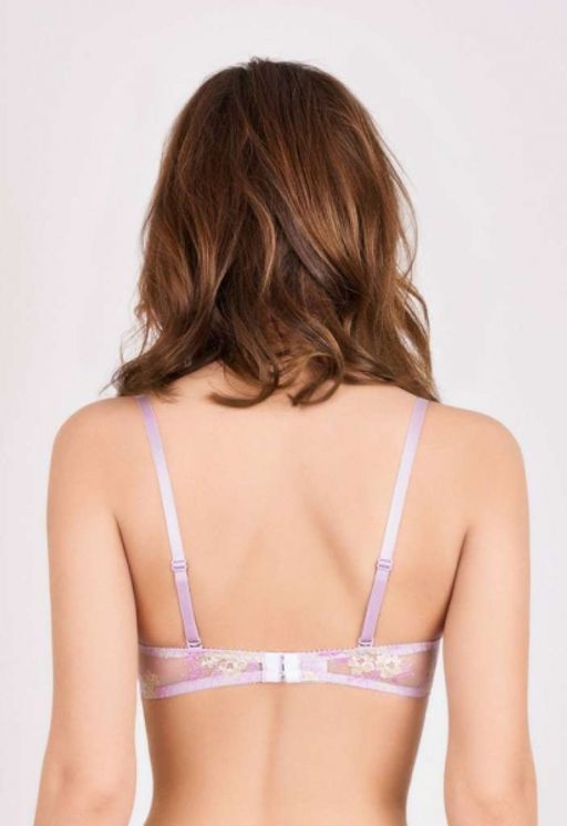 -72% Бюстгальтер Milavitsa 12705/765 серо-фиолетовый  фото 2