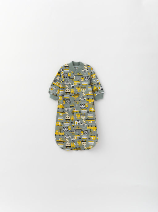 Комбинезон конверт для малыша, синий/радуга - Lesi kids фото 12