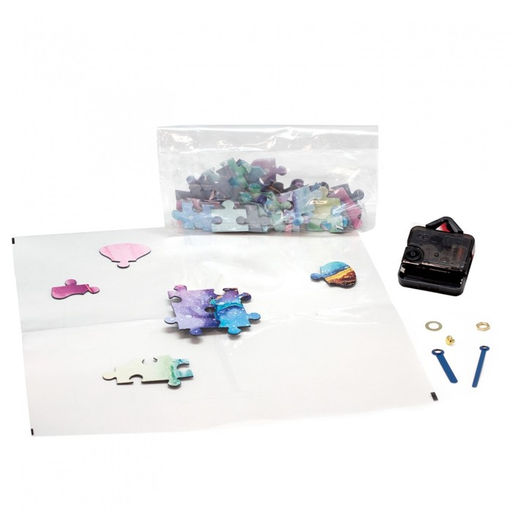 Пазл-часы «Арт-терапия. Краски», 59 элементов