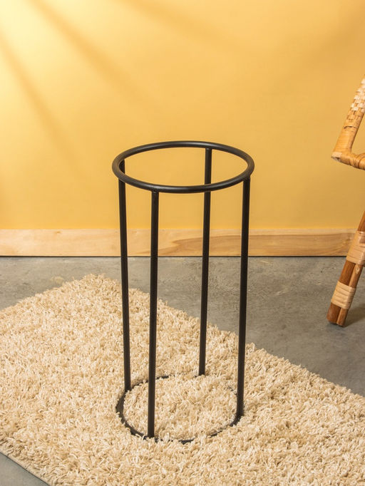 Кашпо на подставке «Золото Скифов», 28×28×61 см, железо