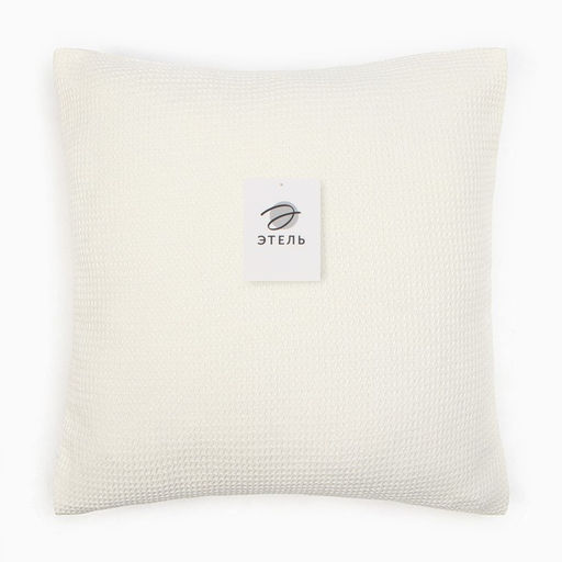 Наволочка декоративная Этель Glare 45х45см, цвет молочный, полиэстер  фото 9