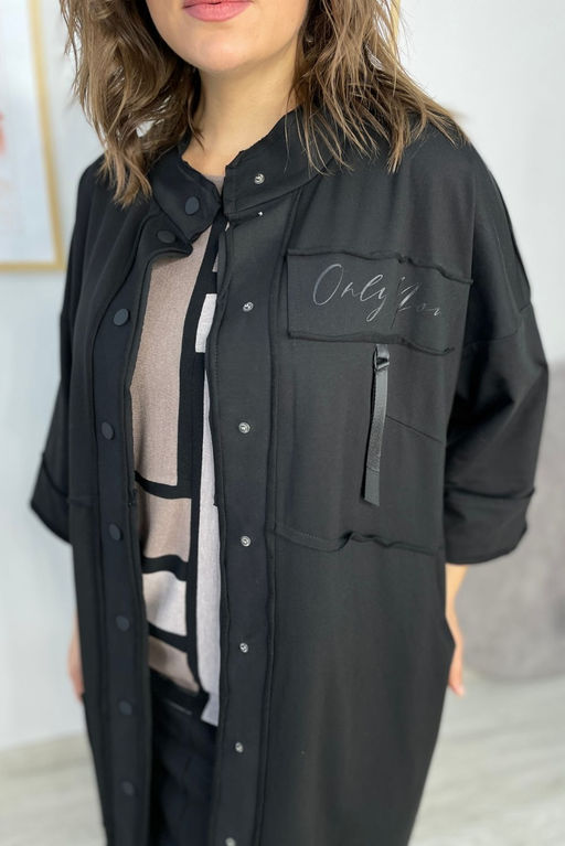 Кардиган Rumoda 2019/5-Р черный  фото 5