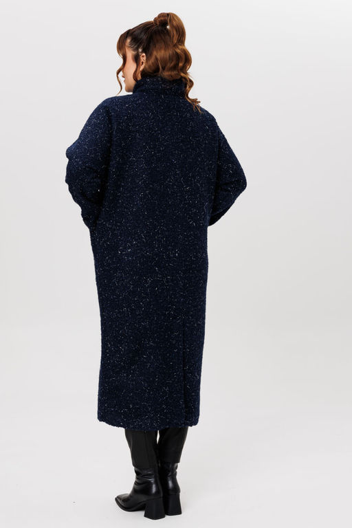 Пальто Michel Chic 363/1 темно-синий  фото 7