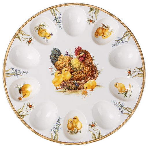 БЛЮДО ДЛЯ 10 ЯИЦ LEFARD SUNDAY 25 СМ