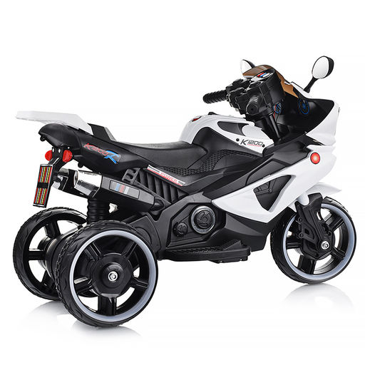 Детский электромотоцикл ROCKET "Байк",1 мотор 20 ВТ, белый