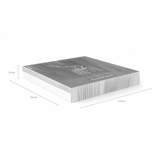 Цена за 5 шт. Тетрадь общая ученическая с пластиковой обложкой на скобе ErichKrause Зри в корень, Русский язык, 48 листов, линейка  фото 5