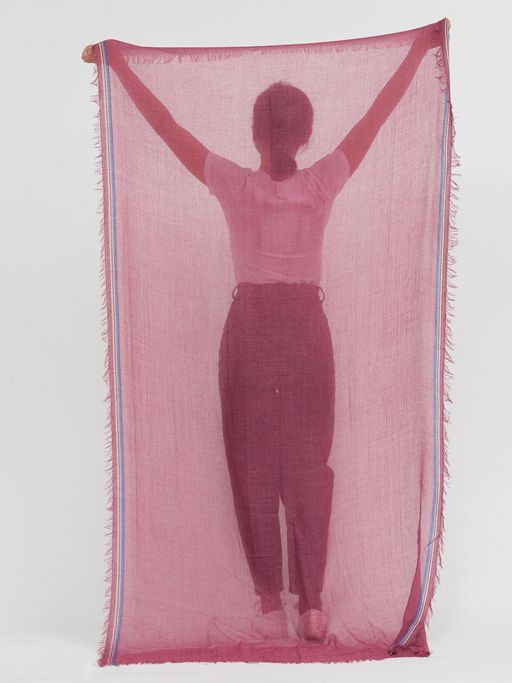 в составе шерсть Легкий,мягкий палантин из новой необычной ткани елочка. - Tantino фото 2