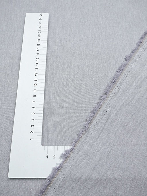 Вареный (стираный) хлопок цв.Серо-сиреневый меланж, ш.2.5м, хлопок-100%, 115гр/м.кв