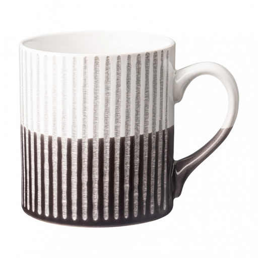 Кружка 530 мл бело-серая фарфор арт. 756-399