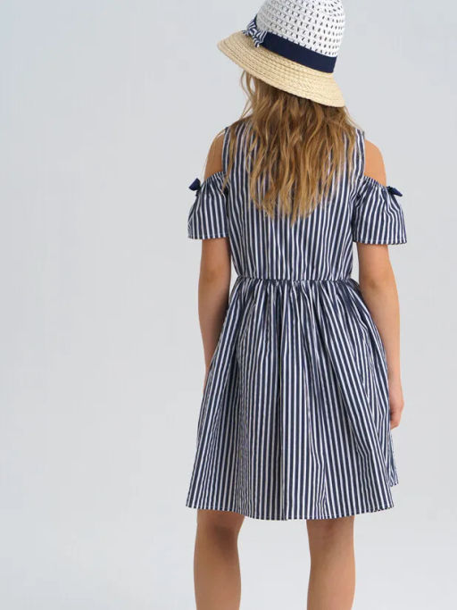 PlayToday / Платье текстильное для девочек  фото 5