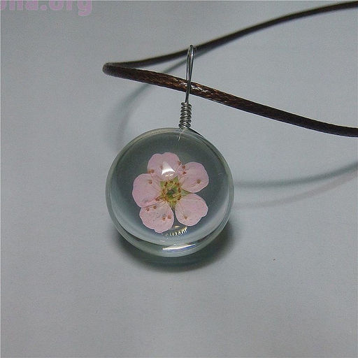 Подвеска на шнурке Pink flower - Купи слона фото 2