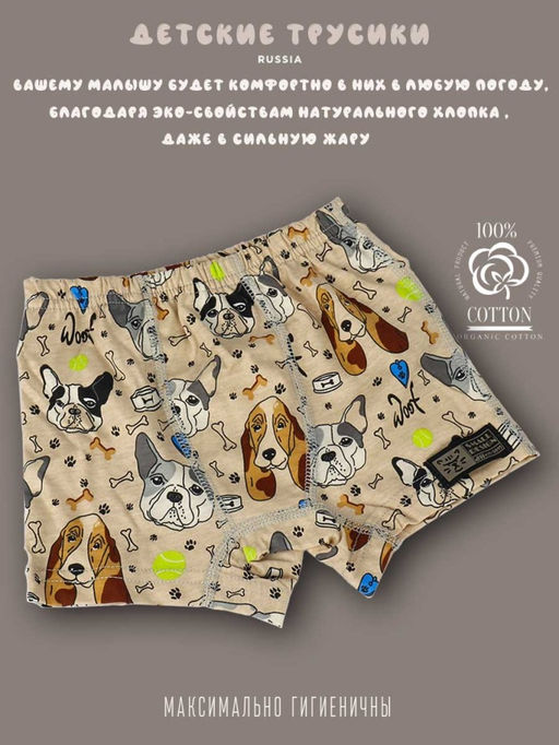 Комплект трусов для мальчика 3 шт. dff Тр 3000/11,14,17 Размер 28 - Sergio valentini фото 5