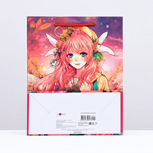 Пакет подарочный Девушка - Эльф, 26 х 32 х 12 см - Simaland фото 2