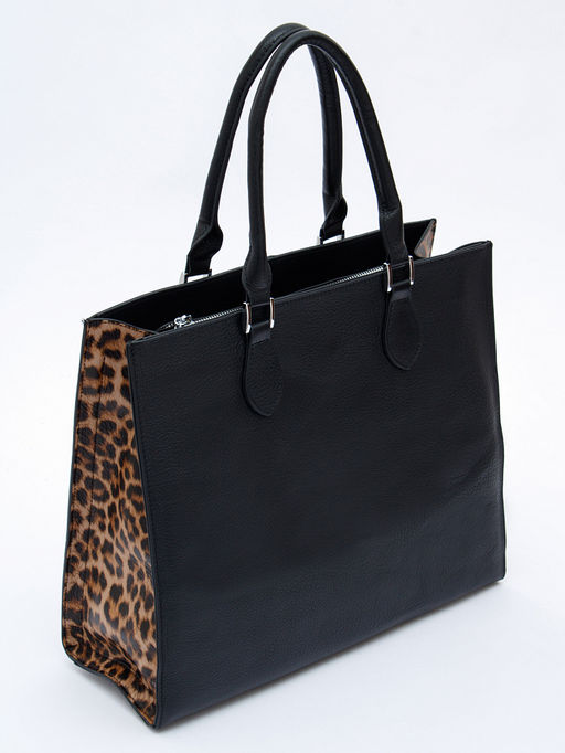 Сумка 2130Y apricot black Polina&Eiterou