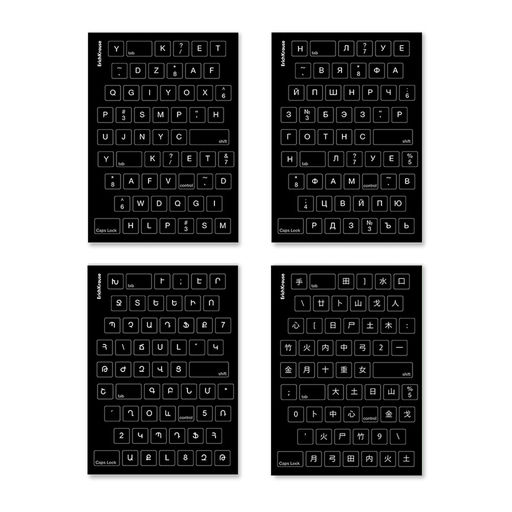 Тетрадь B5 60л. ErichKrause "Keyboard" клетка (63307) матовая ламинация, выб. лак