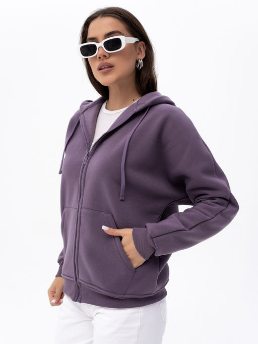 Толстовка жен.арт.286/2-2,серо-лавандовая