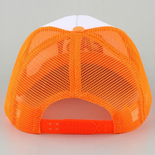 Кепка женская с сеткой EASY, оранжевая, р-р 56