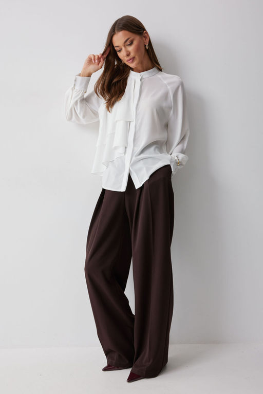 Блуза LYUSHe 4221 молоко  фото 5