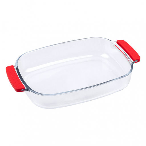 Форма для запекания 2,7л Felicita, с сил накладками-прихватками на ручки, жаропр стекло арт. 108337