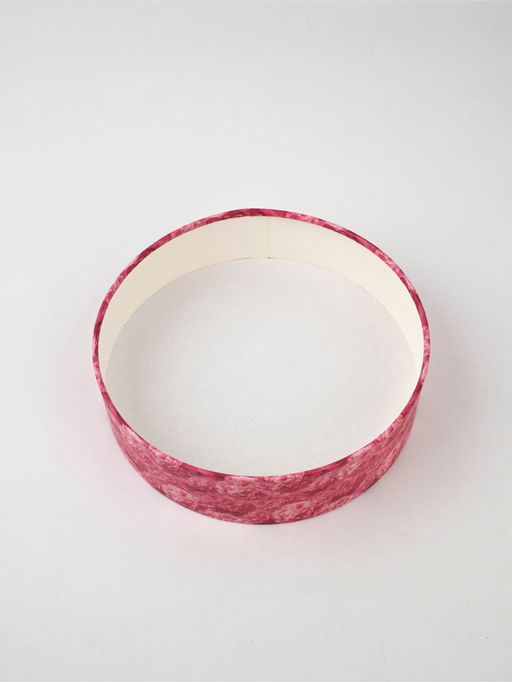 Коробка подарочная тубус с окном Нежные пионы, 20?20?5 см