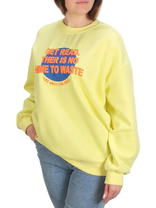 24 YELLOW Свитшот женский