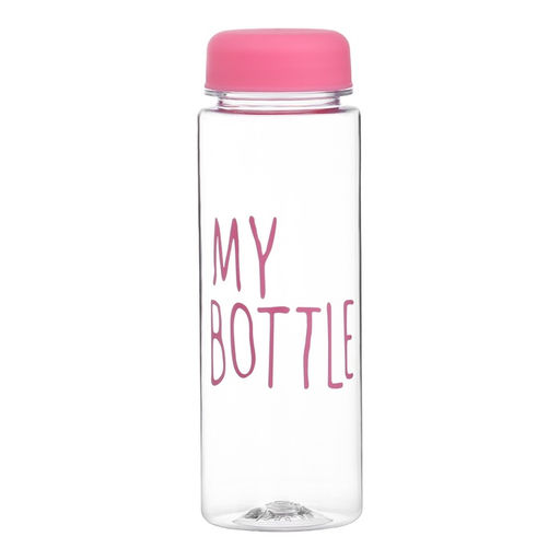 Бутылка для воды My bottle, 500 мл, 19×6 см, мешок в комплекте, МИКС