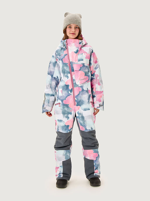 Комбинезон 8з1226 фламинго/серый - Nikastyle фото 2