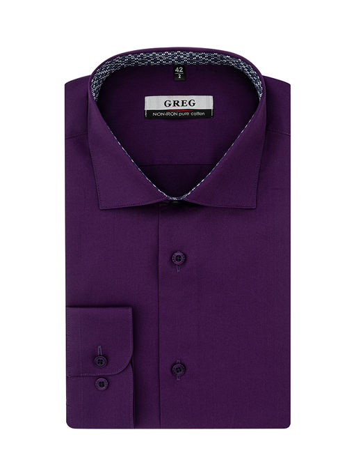 Сорочка мужская длинный рукав GREG 740/131/076/Z/1p