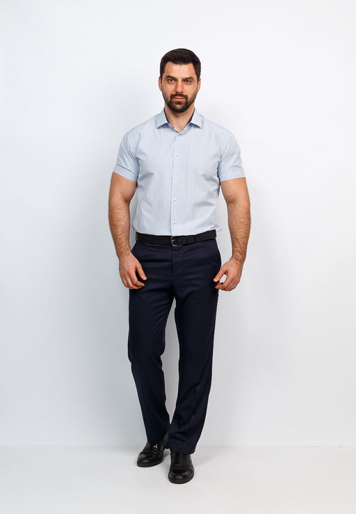 Сорочка мужская короткий рукав GREG 221/109/939/Z/1  фото 4